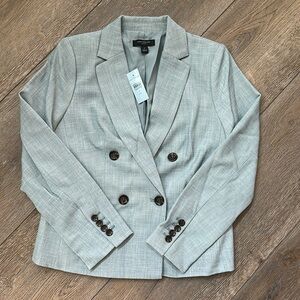NWT Ann Taylor The Petite Double Breasted Blazer